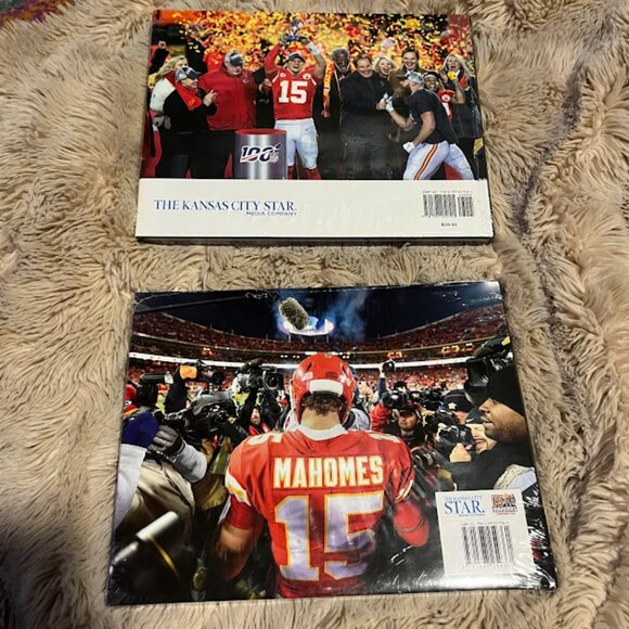 TWO Kansas City Chief Books - Picture 2 of 2